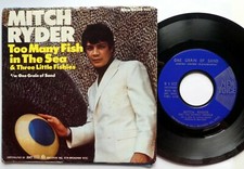 MITCH RYDER 45 Too many fish in the sea / One grain of sand w/PIC SLEEVE Ct2458
