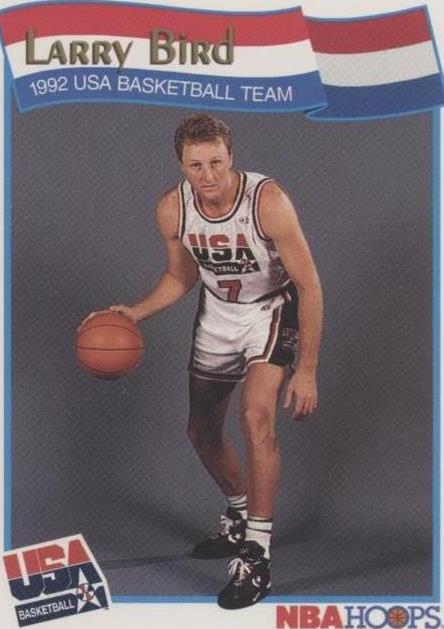 1991-92 NBA Hoops - Larry Bird #52 - 1 of 2