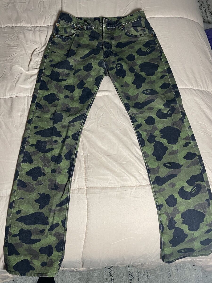 Bape Camo Pants Levis 31x32 | eBay Bape Camo Pants Levis 31x32 | eBay