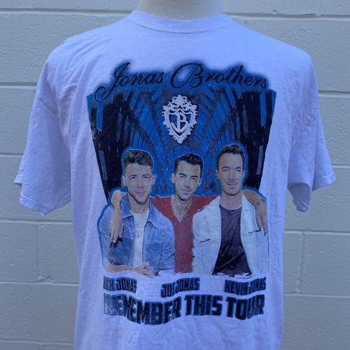 Jonas Brothers Concert Shirt Adult Extra Large 2021 Remember this Tour Tee XL - 第 12/12 張圖片
