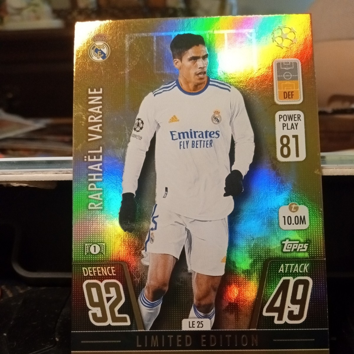 2021-22 Topps Match Attax Limited Edition #LE25 Raphael 2021-22 Topps Match Attax Limited Edition #LE25 Raphael