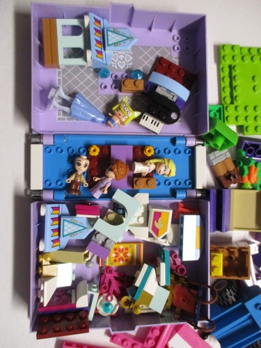 Lego/Mega Bloks Pastel LOT Cars Ferris Wheel Instructions Shopkins Girl Figure - Picture 5 of 12