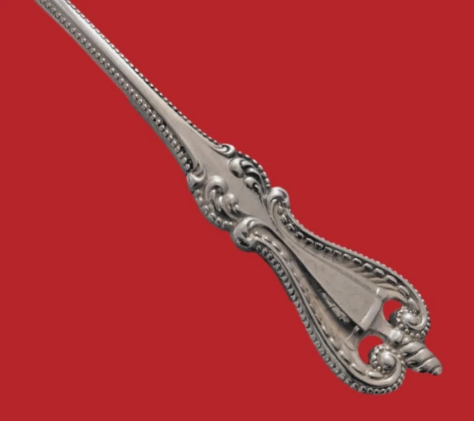 Conjunto de colher de sopa Old Colonial by Towle prata esterlina lugar 12 peças 7 1/4" - Imagem 2 de 3