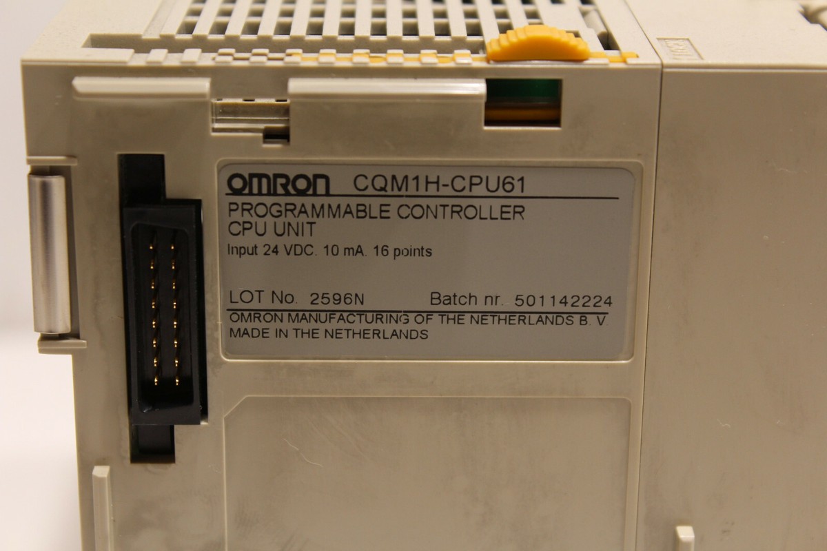 Omron CQM1H-CPU61 CPU | eBay Omron CQM1H-CPU61 CPU | eBay