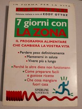 7 giorni con la zona BARRY SEARS programma alimentare Perdere Peso LIBRO Dieta