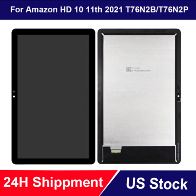 LCD Display Touch Screen Digitizer For Amazon Fire HD 10 HD10 2021 T76N2P T76N2B