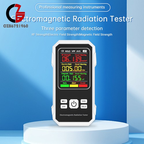 Digital EMF Meter Electromagnetic Field Radiation Detector RF Strength Detection - Picture 9 of 21