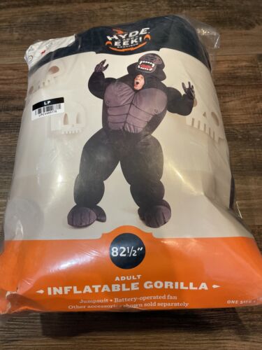 adult Inflatable gorilla costume Halloween gorilla hyde & eek boutique - Picture 1 of 3