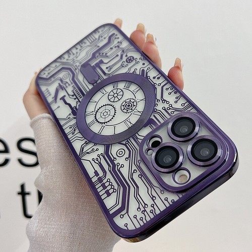 Patterned Case For iPhone 15 14 13 12 Pro Max 11 XS X 8 7 Hard Shockproof Cover - Picture 7 of 25