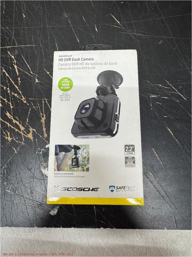Камера на приборной панели Scosche HD DVR