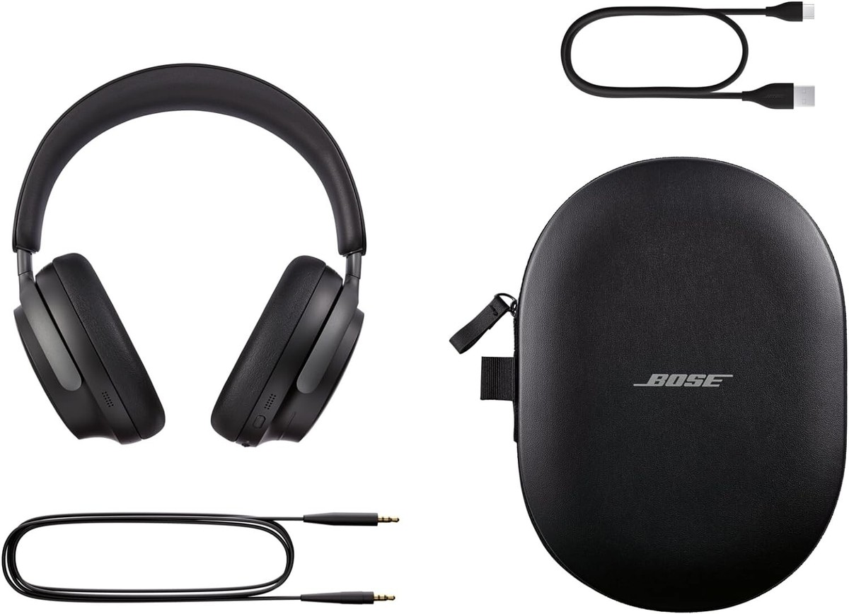 NEW Bose QuietComfort Ultra Headphones - Black (Authorized