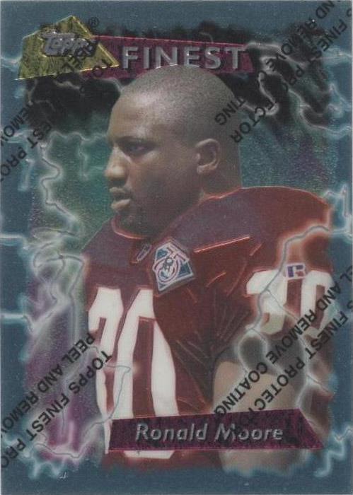 1995 Topps Finest Ronald Moore #154 - 1 of 2