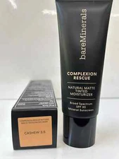 bareMinerals Complexion Rescue Natural Matte Tinted Moisturizer SPF30 CASHEW 3.5