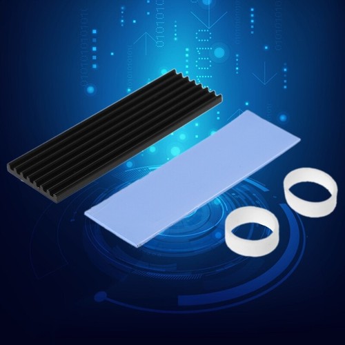 for M.2 2280 SSD Hard Drive Heatsink for PCIE NVME for M.2 PCI-E Rad - Photo 4/8