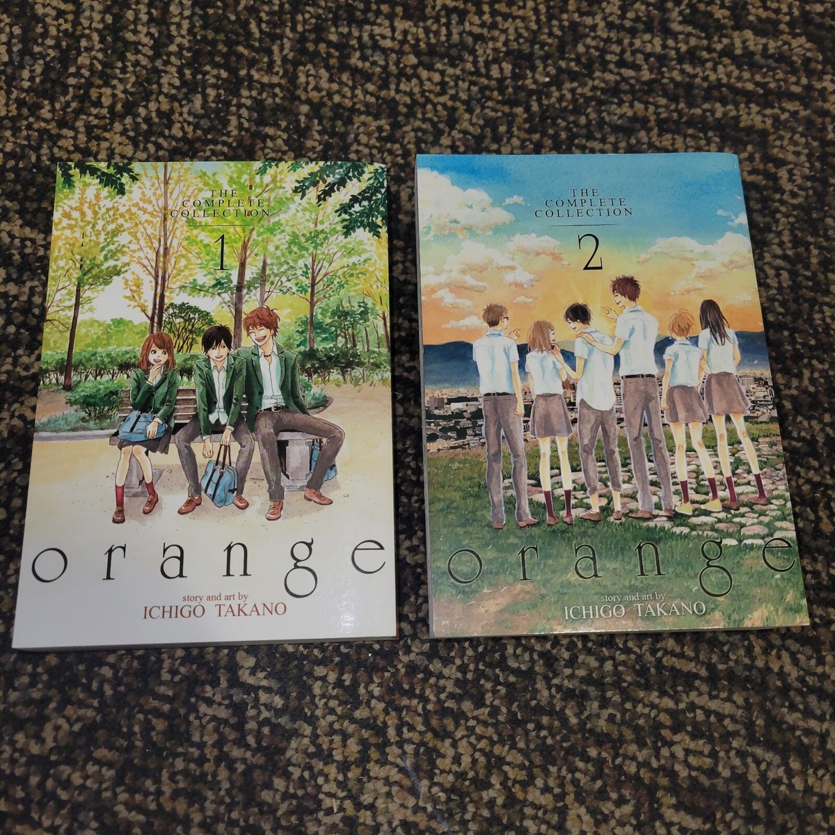 Orange: The Complete Collection Manga 1 & 2 by Ichigo Takano First