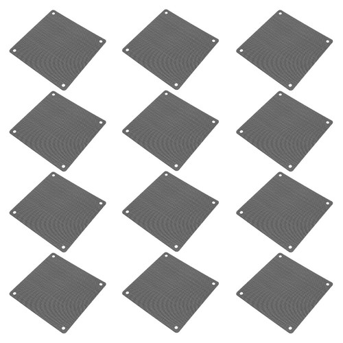 12pcs Fan - Proof Case PVC Computer PC Fan Grills Computer Fan Grills