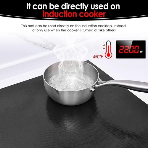 Large Induction Hob Protector Mat, Silicone Induction Hob Cover (90x54cm) - Picture 7 of 7