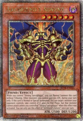 Yugioh! - BLTR-EN046 - Archfiend's Advent - Quart.Century R- NM/M