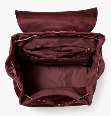 S Kate Spade Sam Dark Red Merlot Nylon Medium Backpack K4467 NWT $248 Retail Kate Spade Sam Dark Red Merlot Nylon Medium Backpack K4467  main image 3