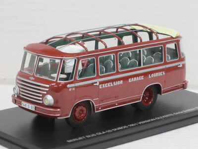 Berliet GLA 5S Dubos offener Bus 1951 mit Figuren NEU Perfex 326 1:43 limitiert