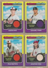 2024 TOPPS HERITAGE CLUBHOUSE COLLECTION JERSEY/BAT RELIC - PICK ANY YOU WANT