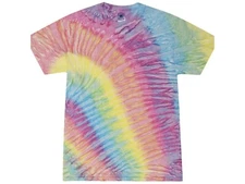 Stripe Colored Meadow Tie Dye T-Shirts  Kids & Adults 100% Pre-Shrunk Cotton