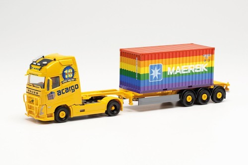 Herpa - Volvo FH Gl. 2020 30 ft. Bulkcontainer-sattelzug Salari, 314718