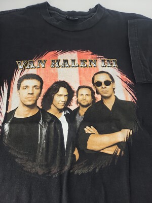 Vintage Van Halen III 1998 World Tour Concert T-Shirt Men XL