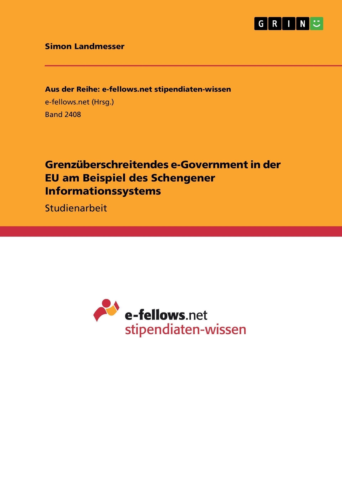 Thumbnail - Grenzüberschreitendes E-government In Der Eu Am Beispiel Des
