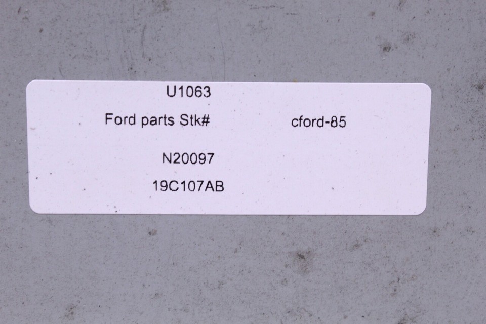 2016 Ford Mustang Gt Cd Radio Stereo Receiver GR3T19C107AB eBay