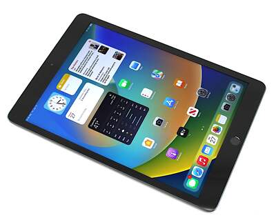 Apple iPad 7th Gen Tablet, 32GB, WiFi + Cellular, Unlocked, Space