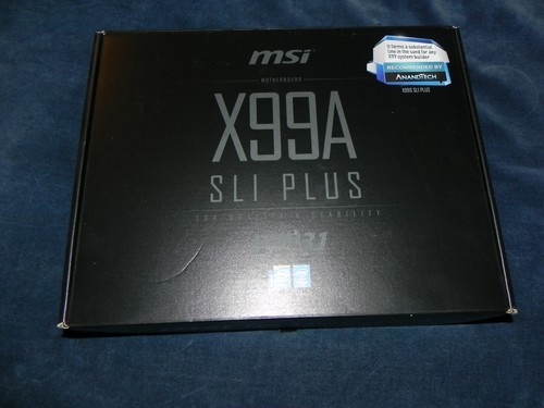 MSI X99A SLI Plus LGA 2011-3 Intel Motherboard with 5820K CPU and 4x4GB RAM - Afbeelding 5 van 9