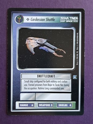 Star Trek CCG (Deep Space Nine) - Cardassian Shuttle (common)