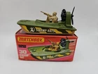 Lesney Matchbox Swamp Rat No 30 K Superfast Box Green England