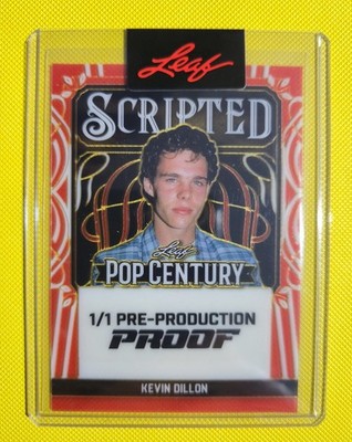 2024 Leaf Metal Pop Century - 1/1 Proof - ''Scripted'' Kevin Dillon - Entourage