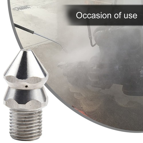 Pressure Washer Drain Sewer Cleaning Jetter Nozzle 7 Jets Male 1/4inch - Imagen 14 de 56