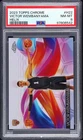 2023 TOPPS CHROME HELIX #H22 VICTOR WEMBANYAMA ROOKIE RC PSA 8