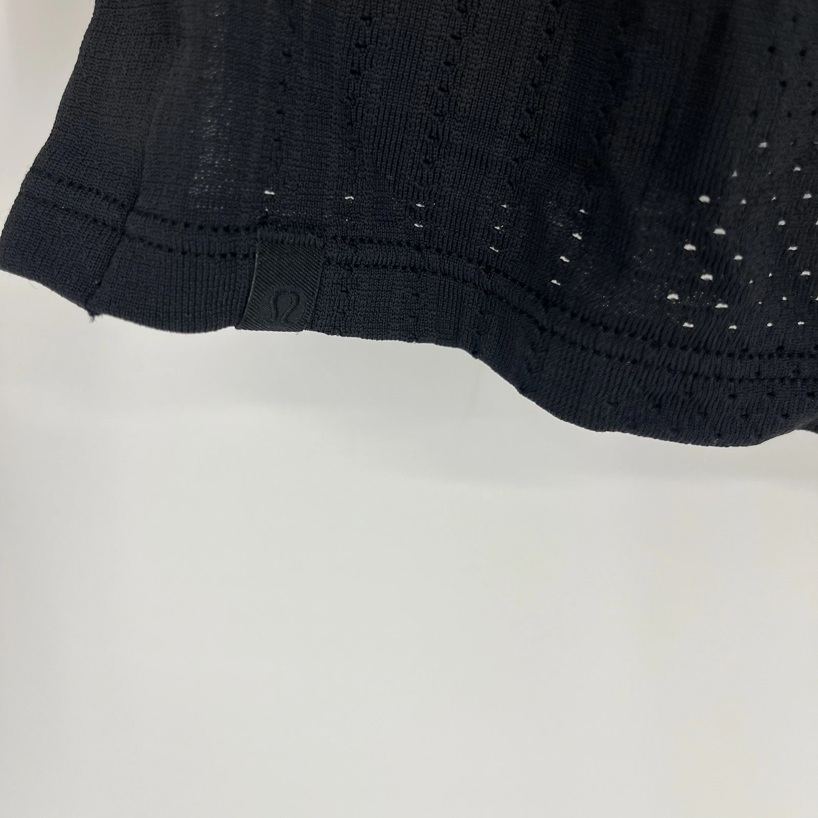 lululemon swiftly breathe crop mesh run gym tank-top