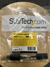 StarTech DP2HD4K60S 4k at 60Hz Male to Female DisplayPort Adapter New