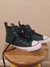 Image of Converse Chuck Taylor All Star High Top Trainers jade Green Size 4.5 uk