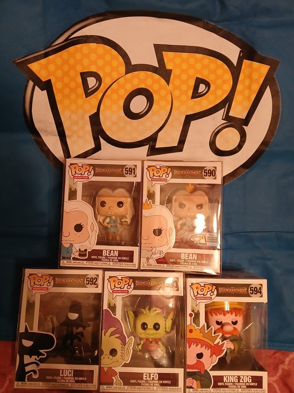 Funko Pop Disenchantment Collectible Figures Full Set