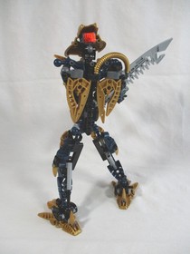 LEGO BIONICLE TITANS 8734 Brutaka INCOMPLETE w/ Box and Instructions