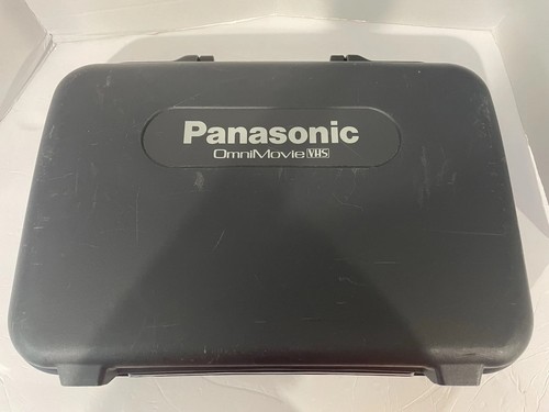 Vintage Panasonic OmniMovie PV-610 VHS Camcorder HQ AFx8 Case Manual ungetestet - Bild 7 von 11