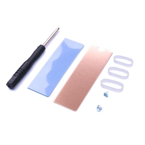 Optimizes SSD Functionality Laptops M.2 2280 Heat Sink 72x21mm Copper Heatsinks - Afbeelding 3 van 8