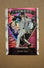2022 Panini Chronicles - Crusade Shane Baz #2 Pink Pulsar Prizm (RC)