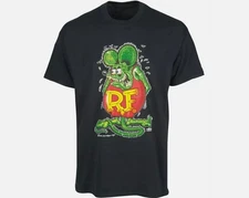 New Ed Roth Rat Fink T Shirt Black All Size II113