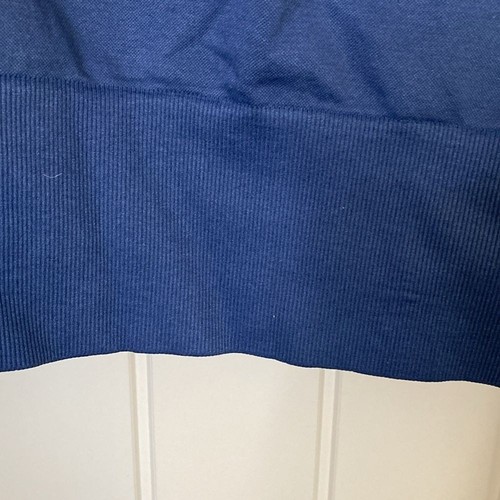 OFFLINE By Aerie Womens Sidewalk Seamless Long Sleeve Cropped T-Shirt XL Blue - Picture 6 of 10