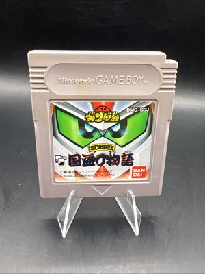 SD Gundam Sengokuden Kunitori Monogatari Nintendo Game Boy 1989 DMG-SDJ Japan