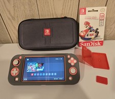Nintendo Switch Lite 32GB Handheld Console Works Perfect. 128G SD Card  Case