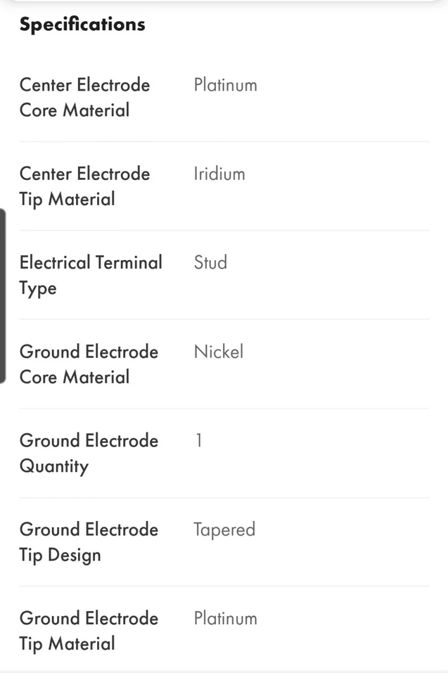 Bujías Autolite Iridium XP Finewire x 6 Foto 4 de 4